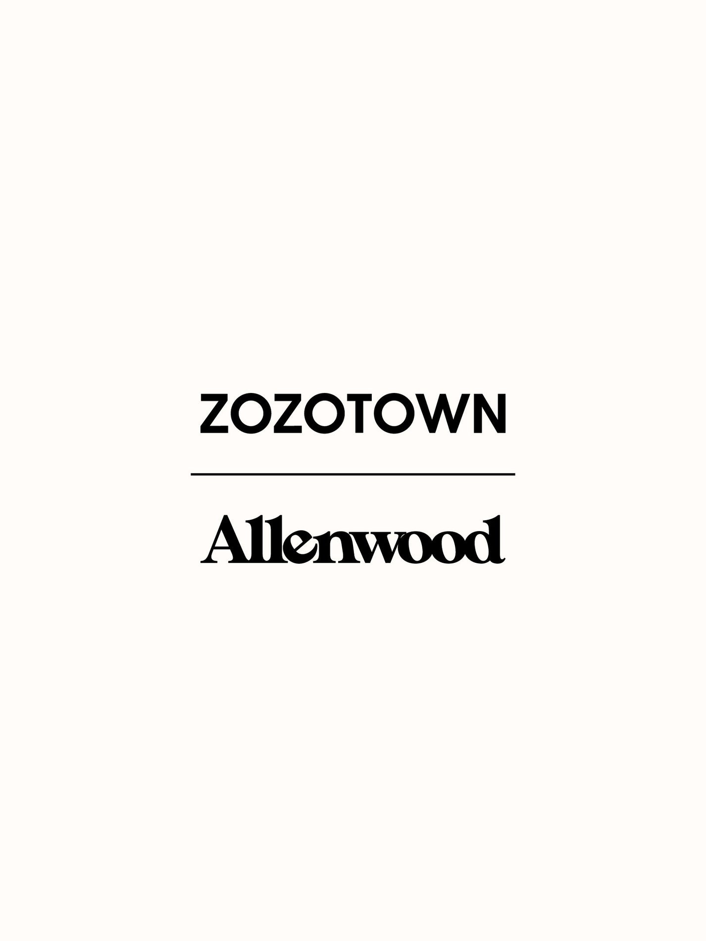 ZOZOTOWN にて商品取扱開始