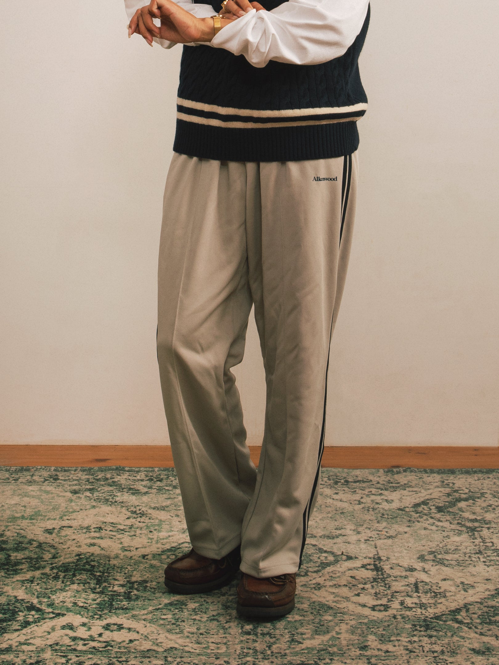 Classic Track Pants [Gray/Navy]