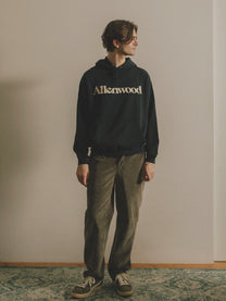 Logo Oversized Hoodie [Navy]