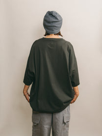 Logo Drawcord Tee [Charcoal]