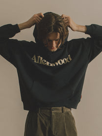 Logo Oversized Hoodie [Navy]