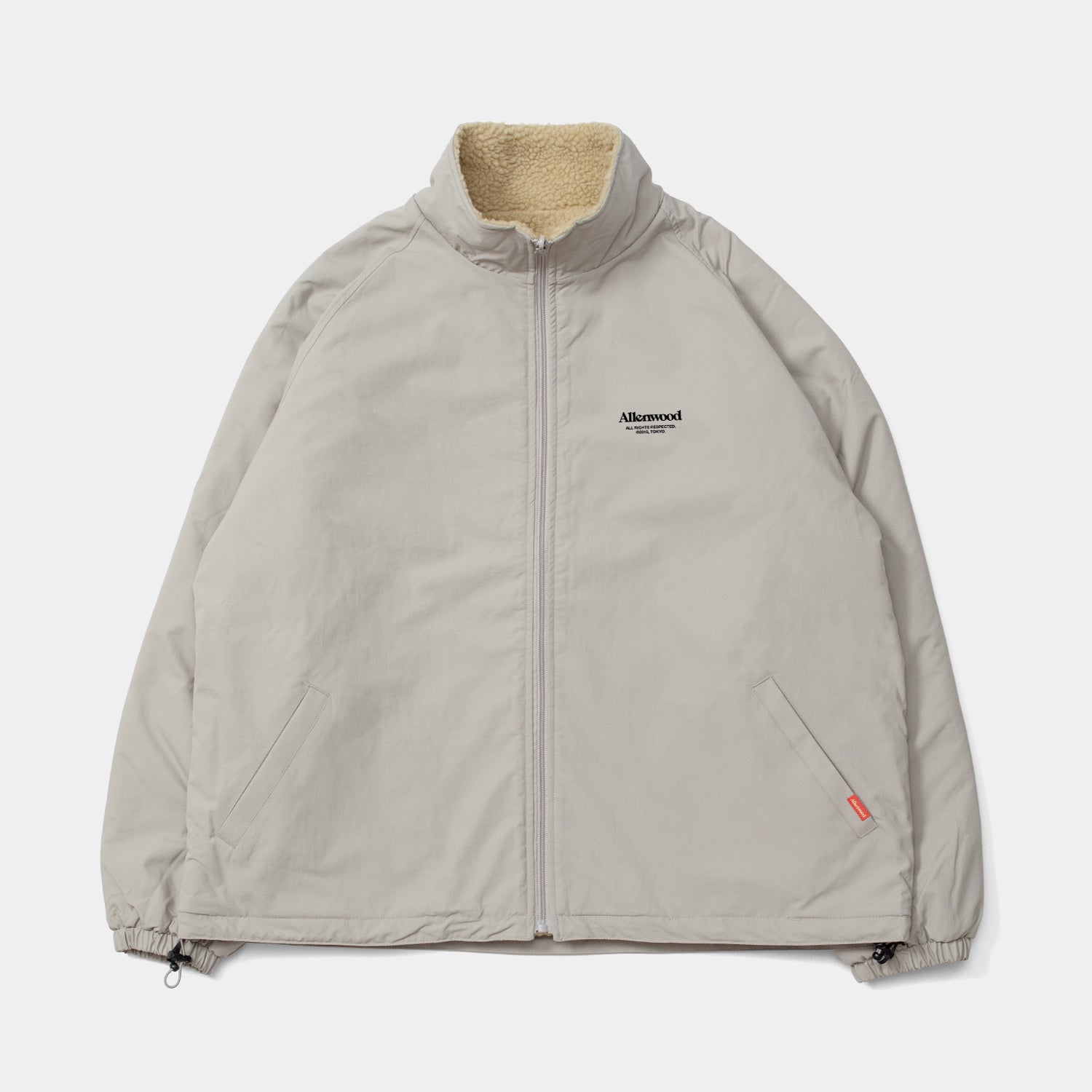 Logo Reversible Jacket [Gray/Ivory]