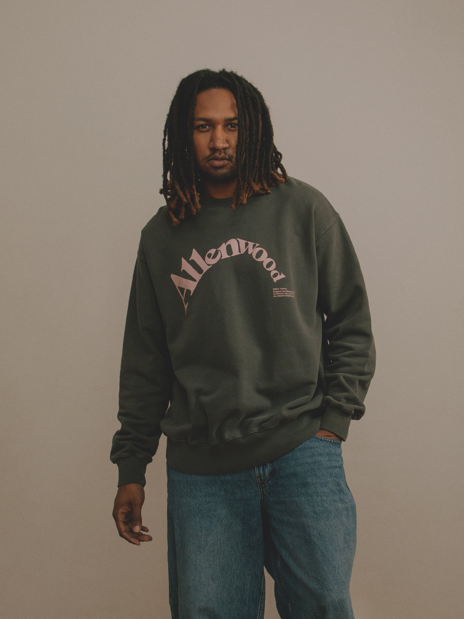 Liberty Logo Crew Sweat [Charcoal]