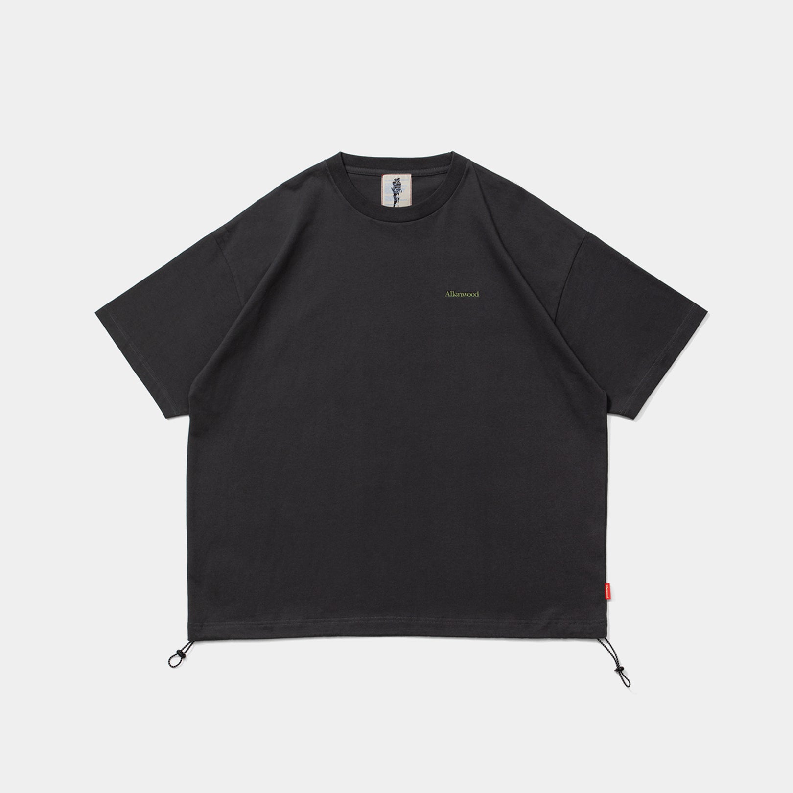 Logo Drawcord Tee [Charcoal]