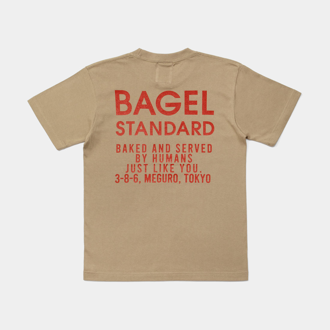 Allenwood x BAGEL STANDARD Tee [Triple Nuts Honey]
