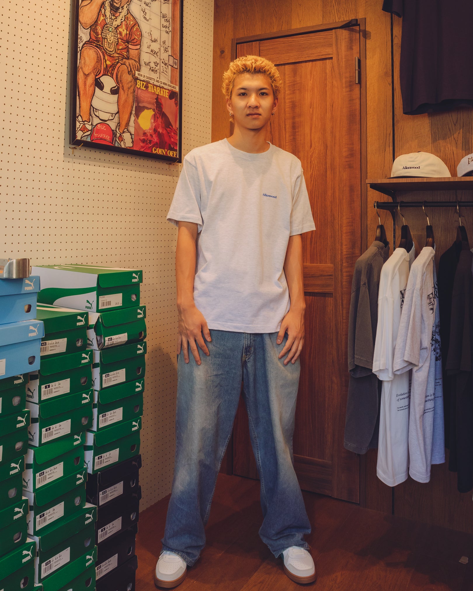 Logo Tee [Ash Gray]