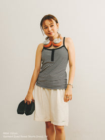 Garment Dyed Sweat Shorts [Ivory]