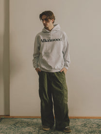 Logo Oversized Hoodie [Ash Gray]