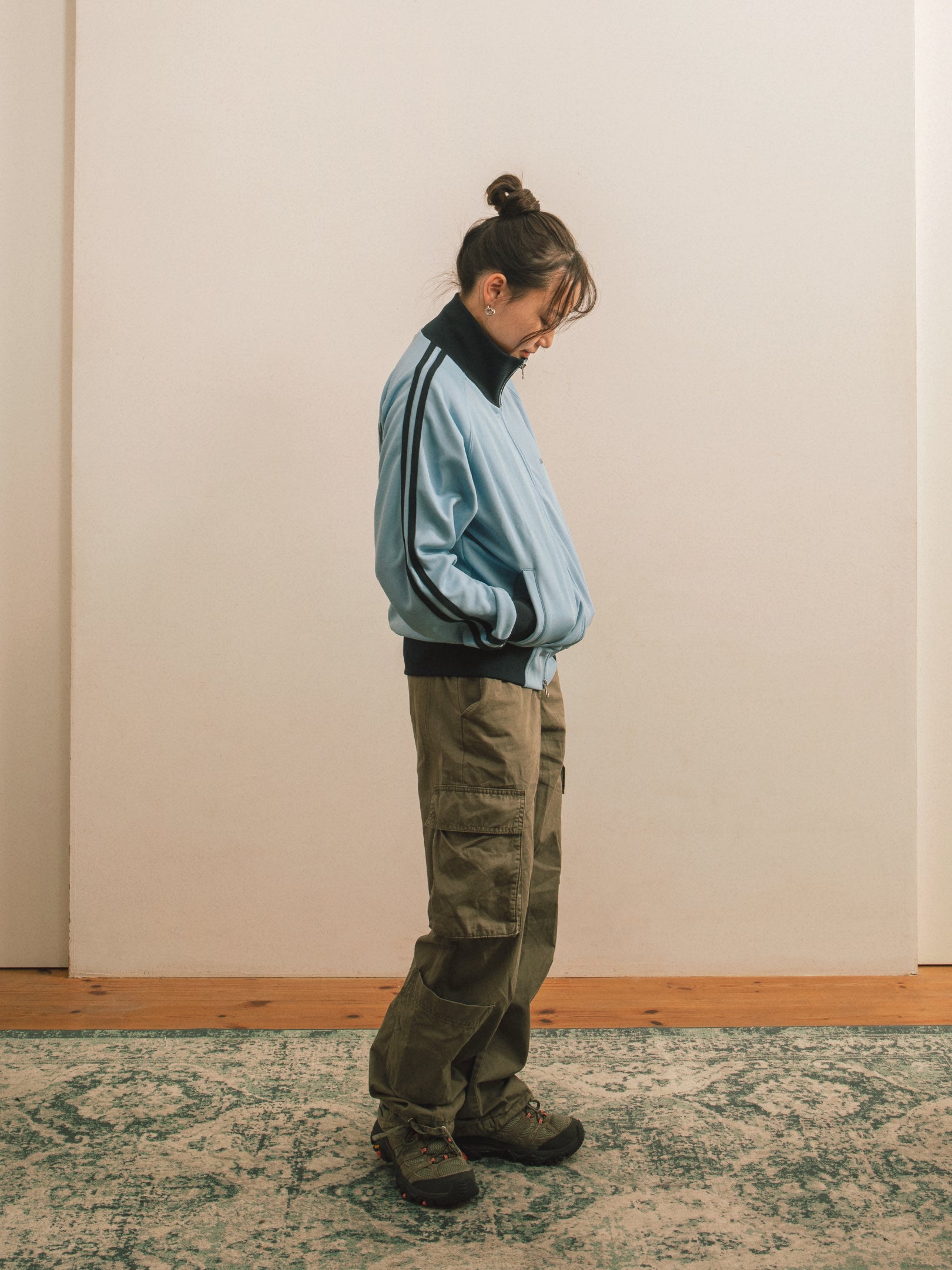 Classic Track Jacket [Sax/Navy]