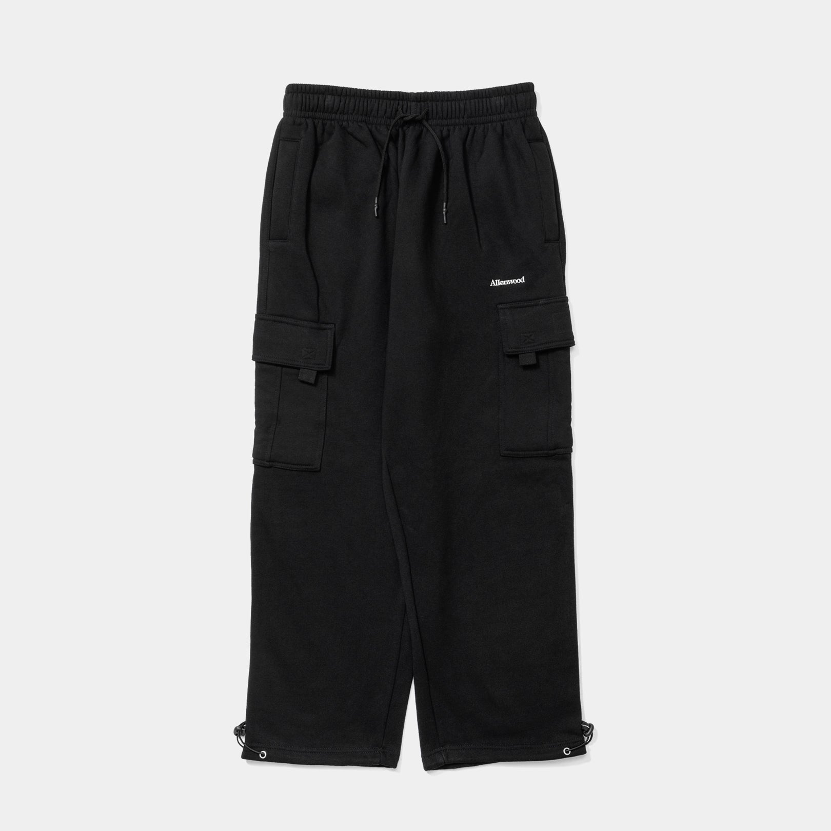 Sweat Cargo Pants [Black]