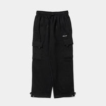Sweat Cargo Pants [Black]