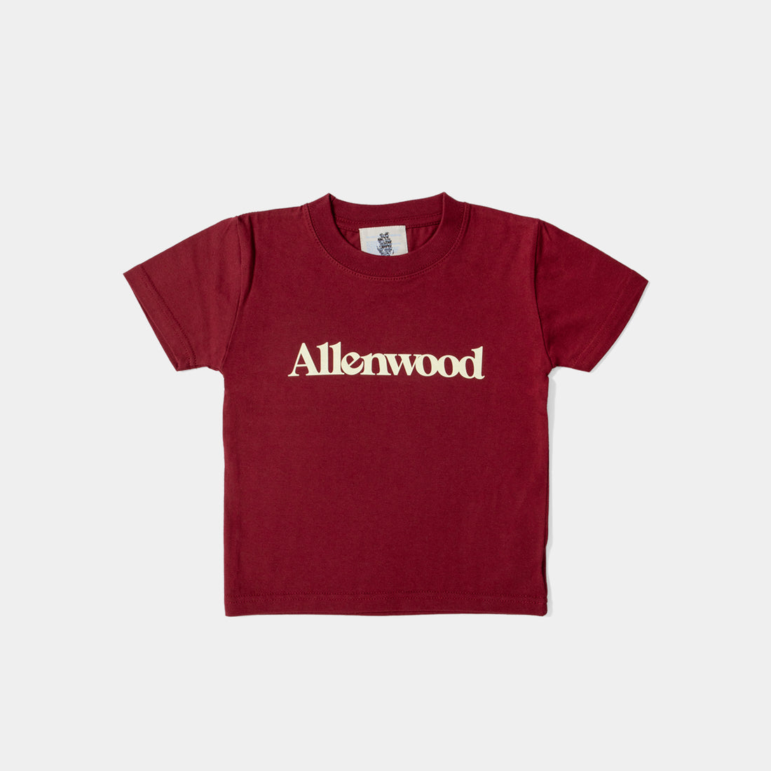 【KIDS】Logo T-shirt [Burgundy]