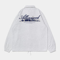 "Home" Cotton Coach Jacket [Ash Gray]