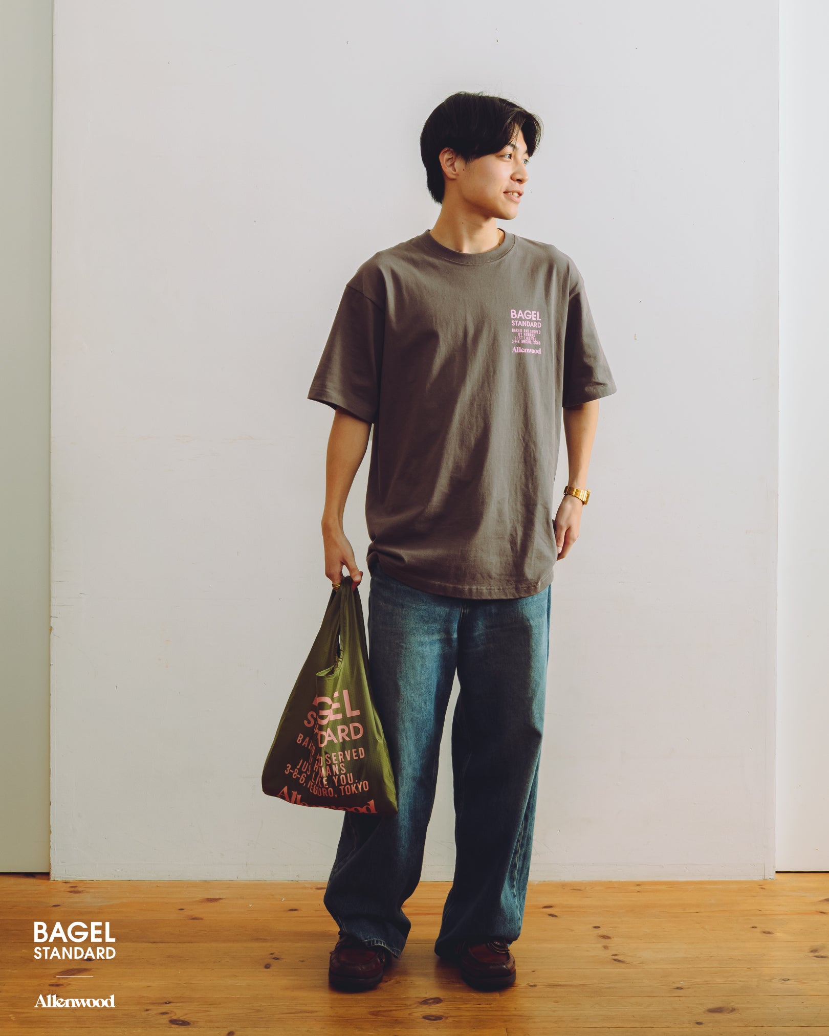 Allenwood x BAGEL STANDARD Bag [Olive]
