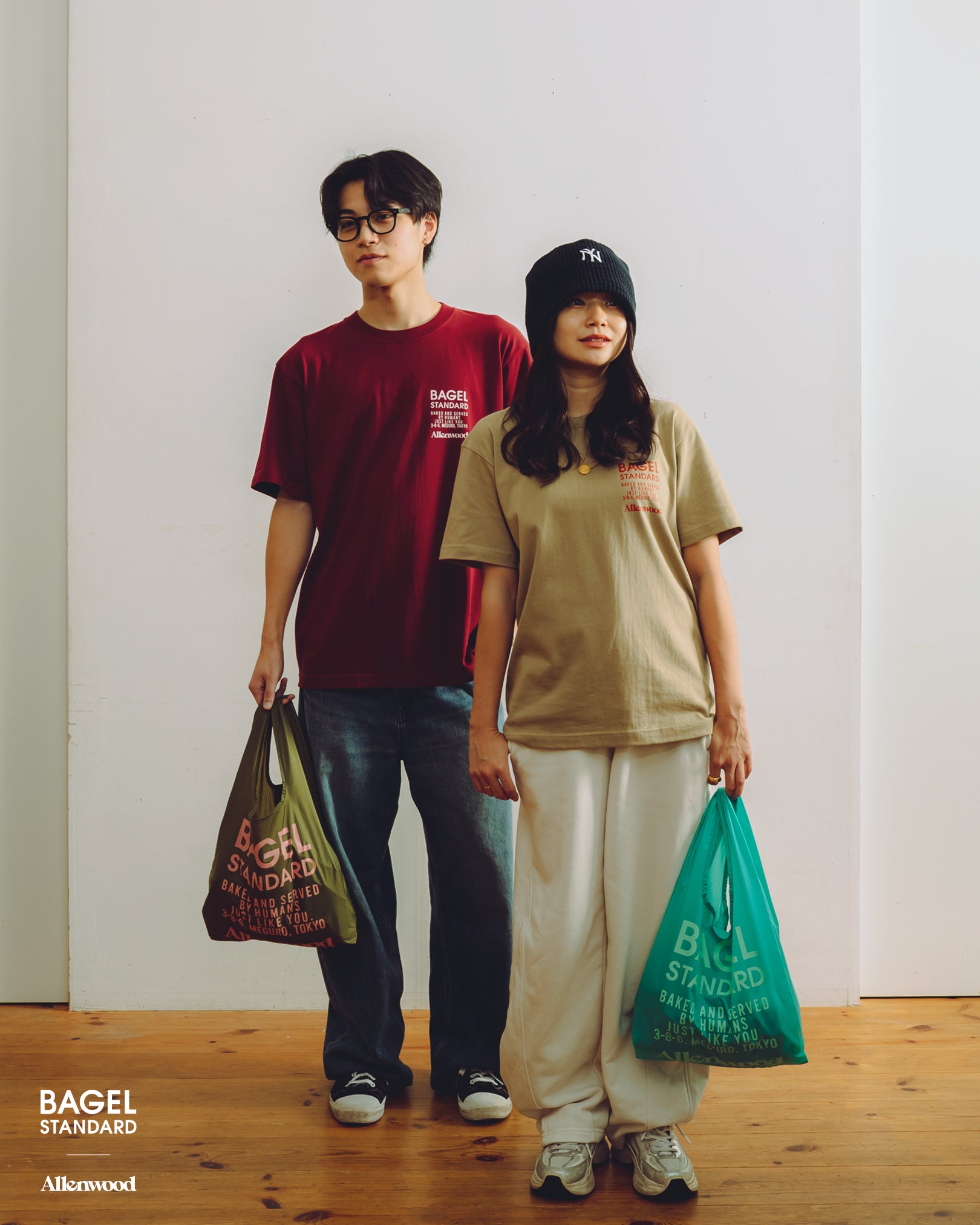 Allenwood x BAGEL STANDARD Tee [Vegetable]