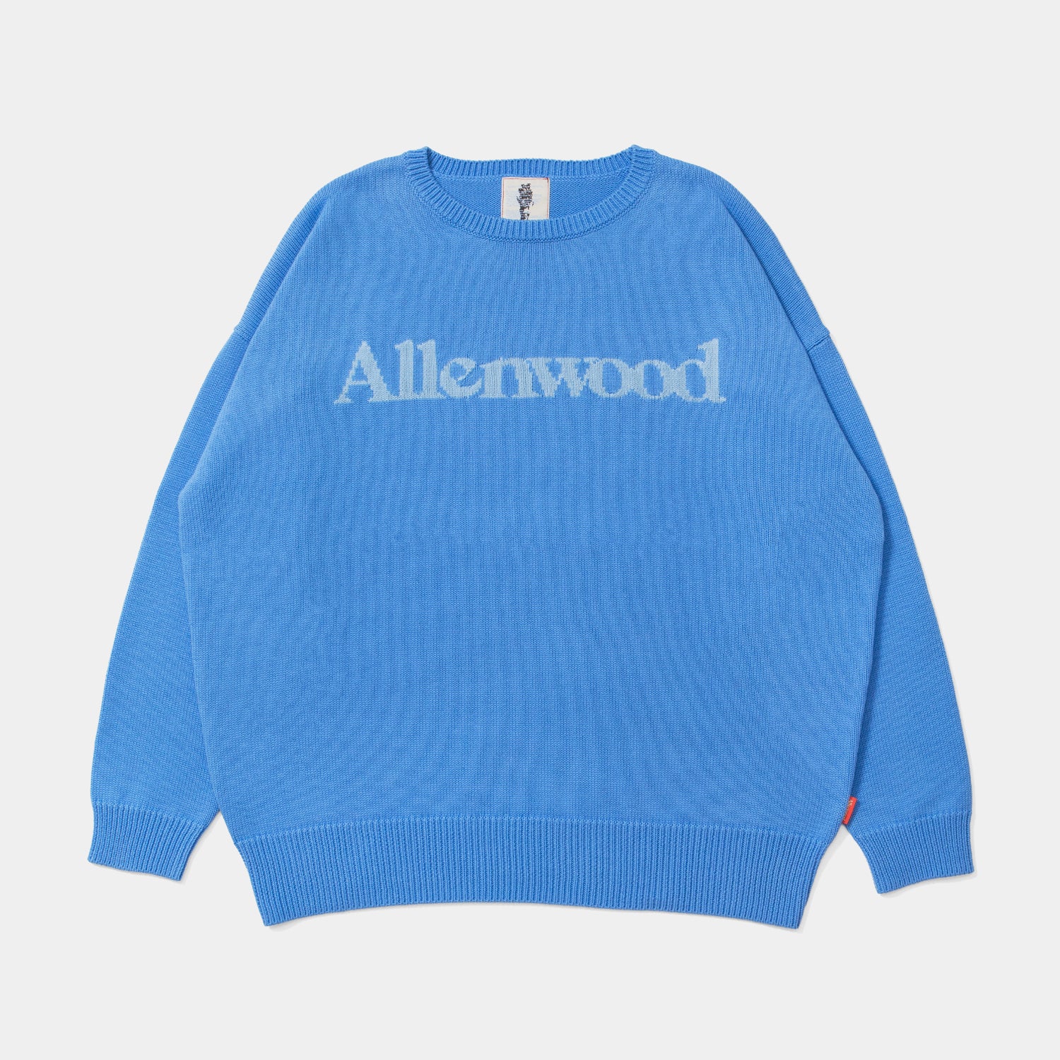 Logo Knit [Sax Blue]