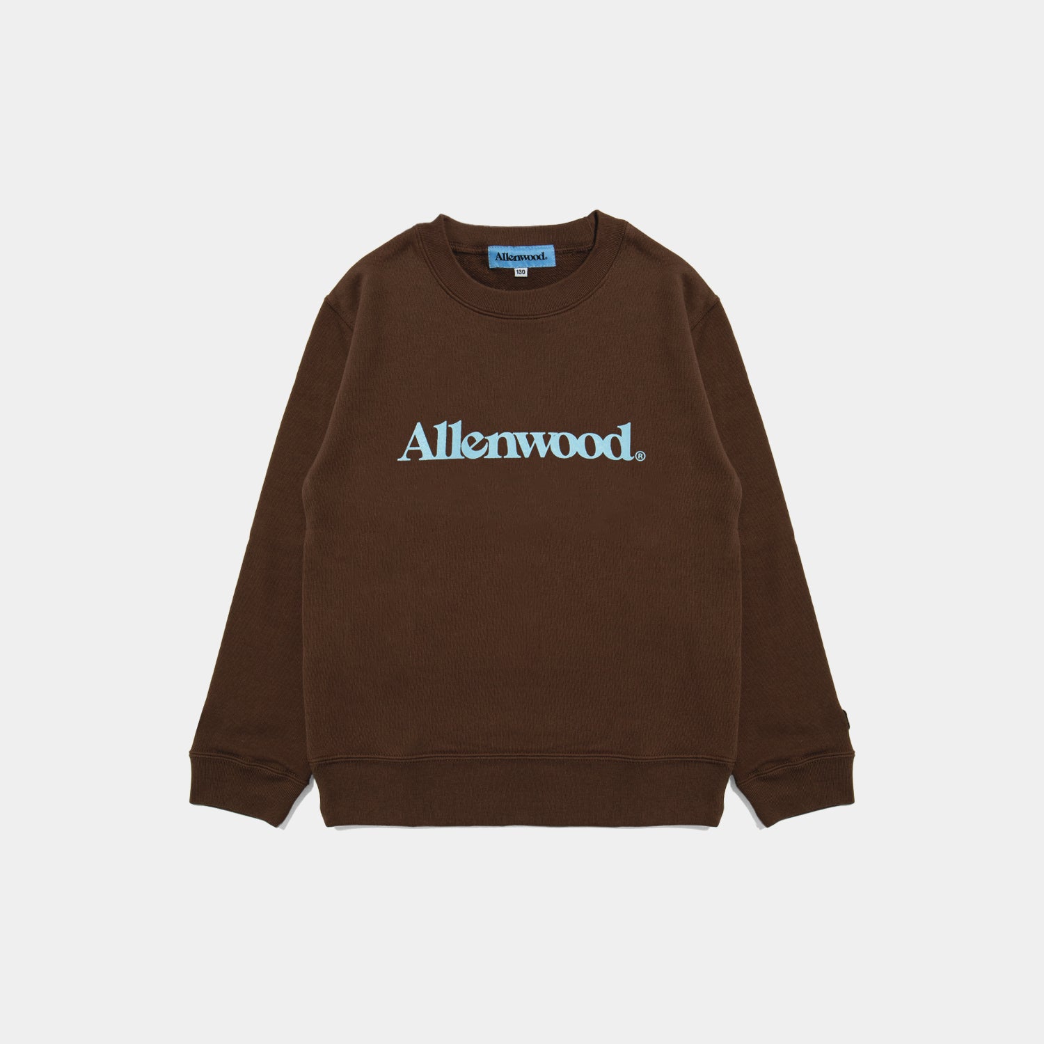 【Kids】 Logo Crew Sweat [Brown]