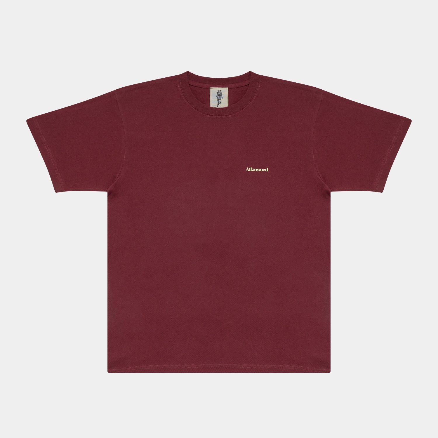 Logo T-shirt [Burgundy]