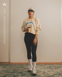 Liberty Logo Crew Sweat [Ivory]