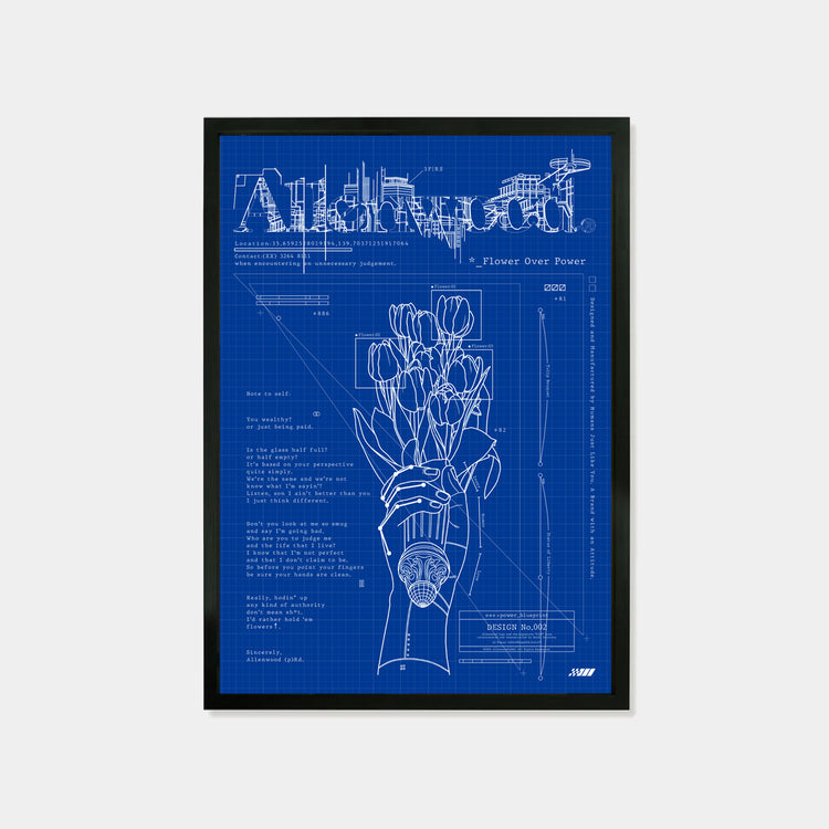 F.O.P Blueprint A2 Poster – Allenwood