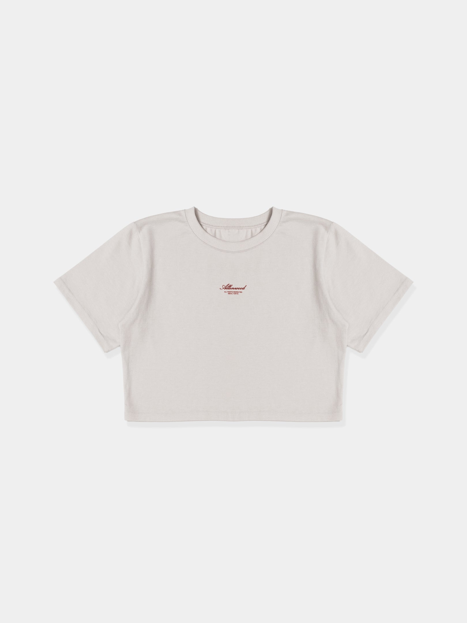 Cropped Tee [灰桜/Haizakura]