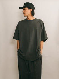 Logo Drawcord Tee [Charcoal]