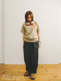 Two Tuck Slacks [Gray]