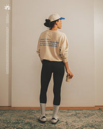 Liberty Logo Crew Sweat [Ivory]