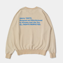 Liberty Logo Crew Sweat [Ivory]