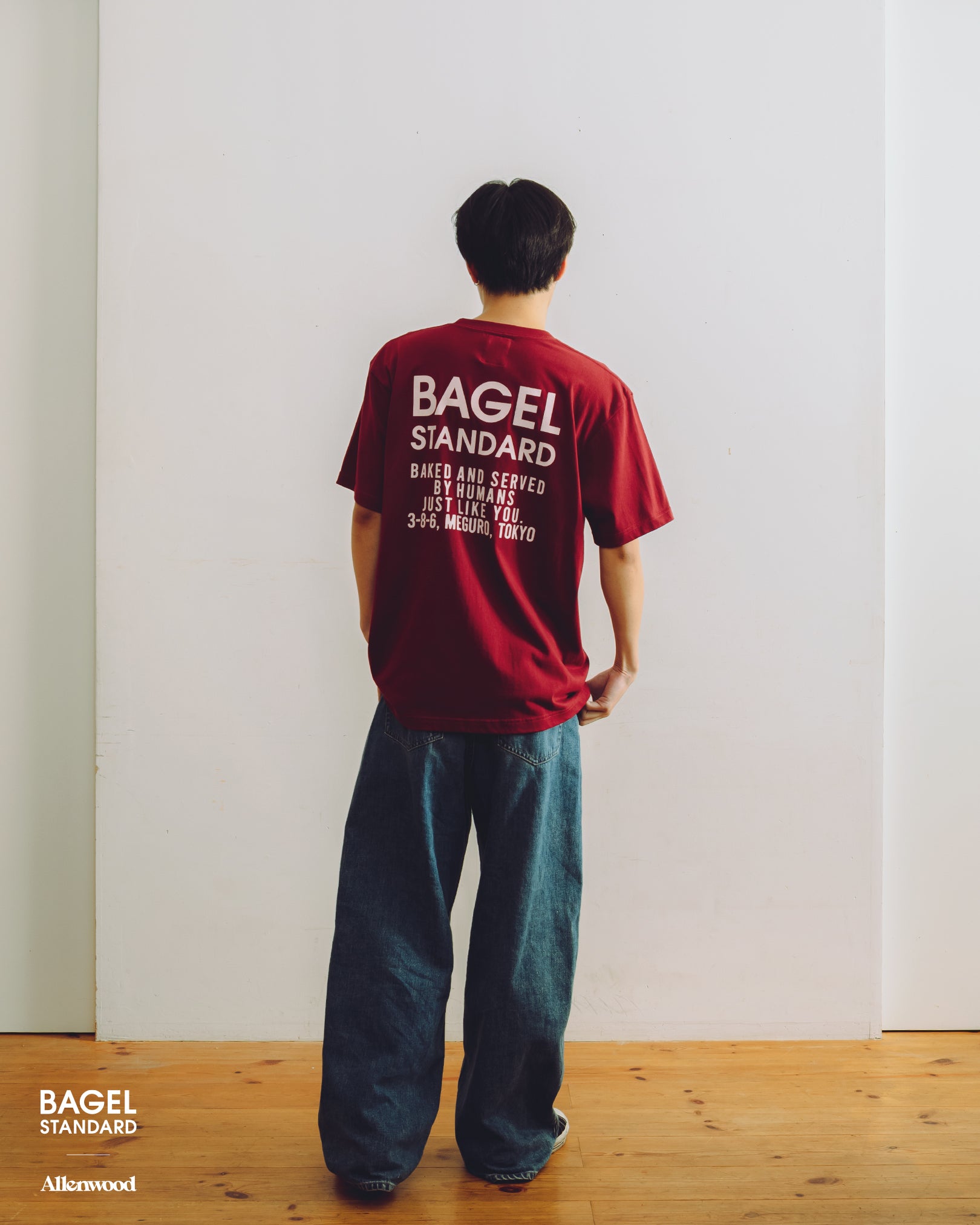Allenwood x BAGEL STANDARD Tee [Vegetable]