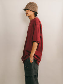 Logo T-shirt [Burgundy]