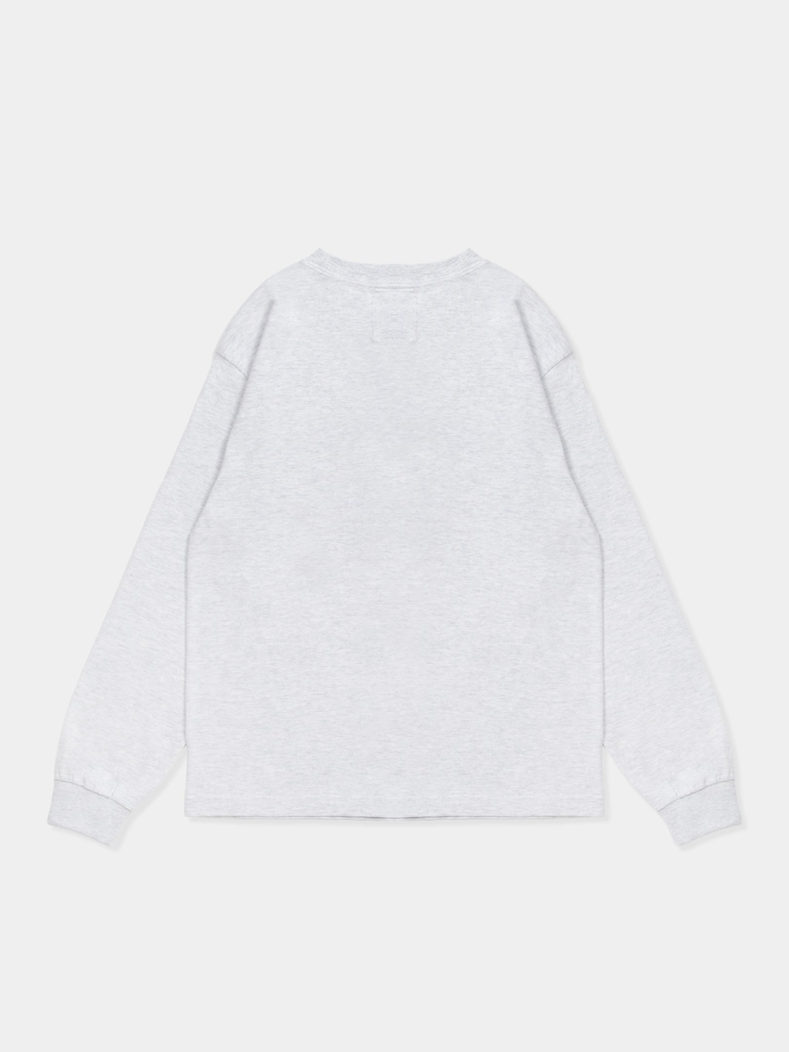 Logo L/S Tee [Ash Gray]