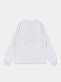 Logo L/S Tee [Ash Gray]