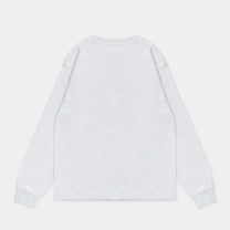 Logo L/S Tee [Ash Gray]