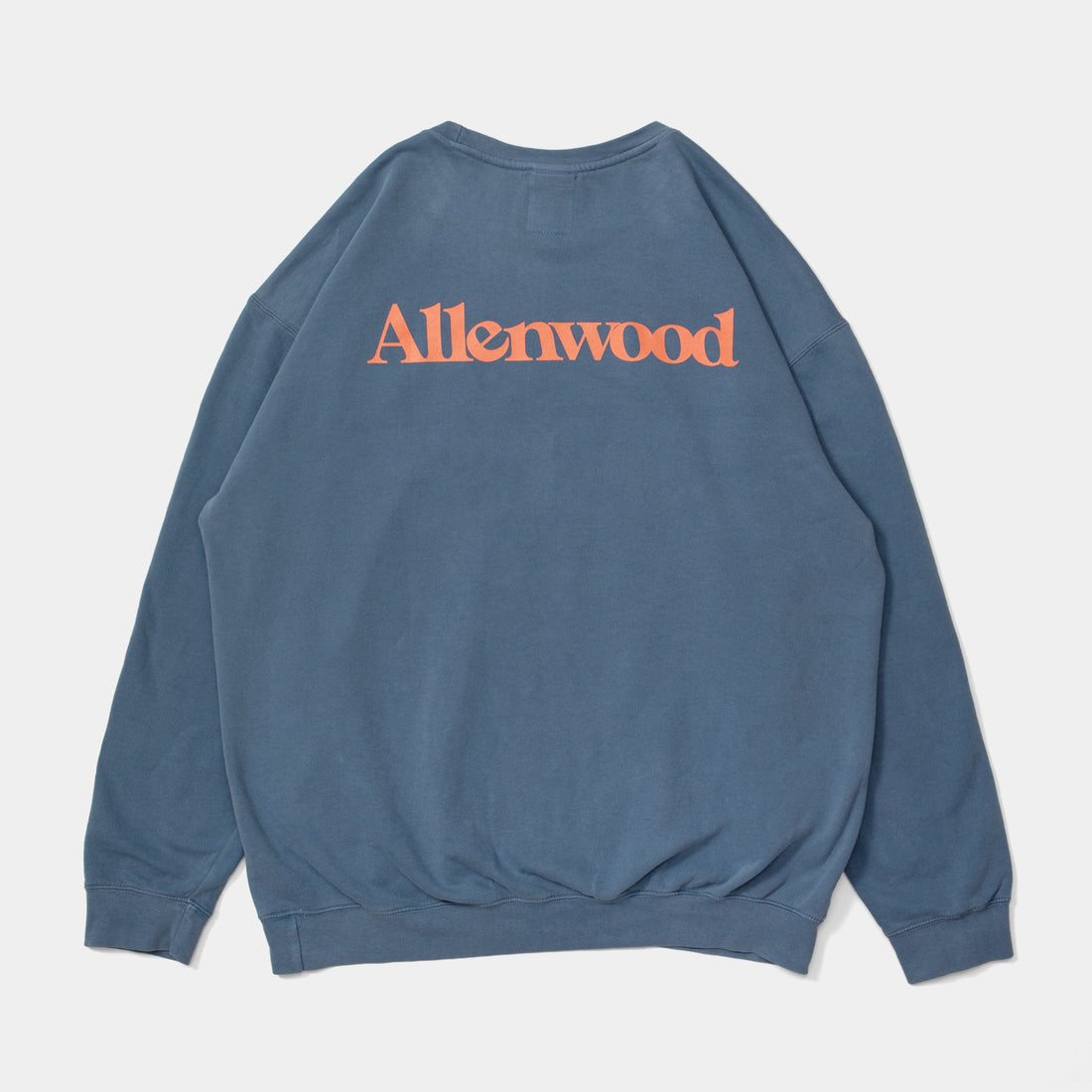 Garment Dyed Crew Sweat [Blue Jean]