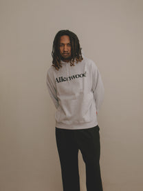 Logo Oversized Hoodie [Ash Gray]