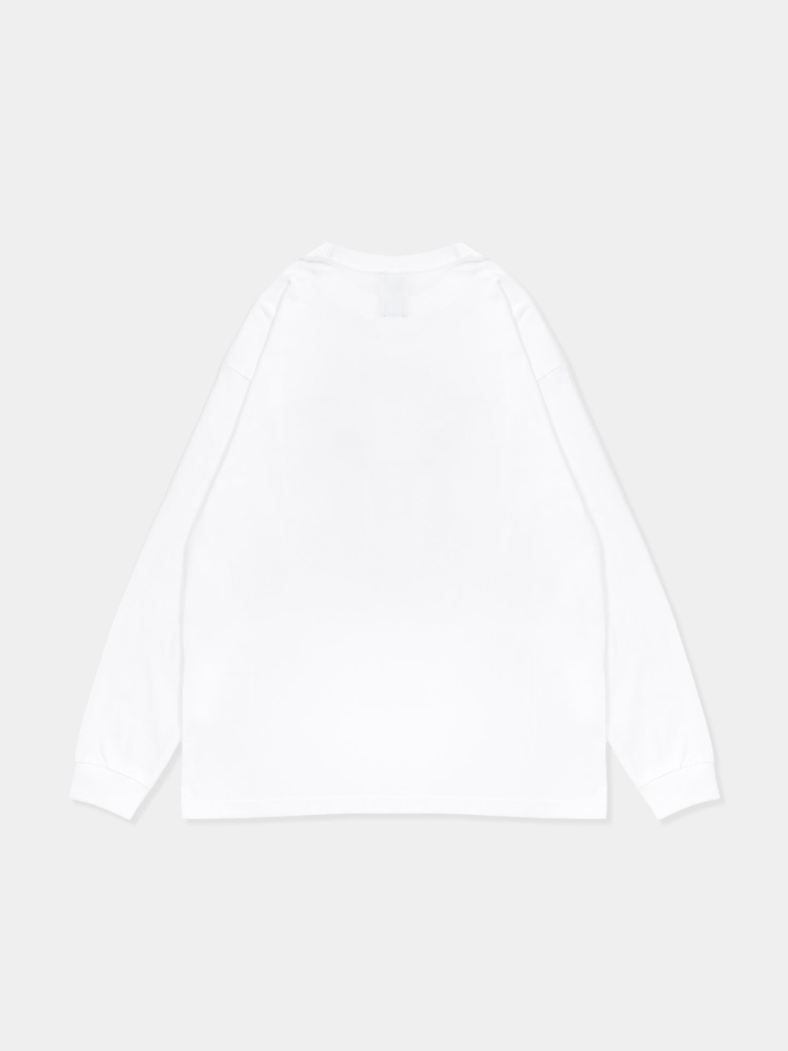 Logo L/S Tee [White]