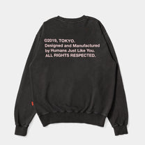 Liberty Logo Crew Sweat [Charcoal]