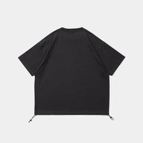 Logo Drawcord Tee [Charcoal]