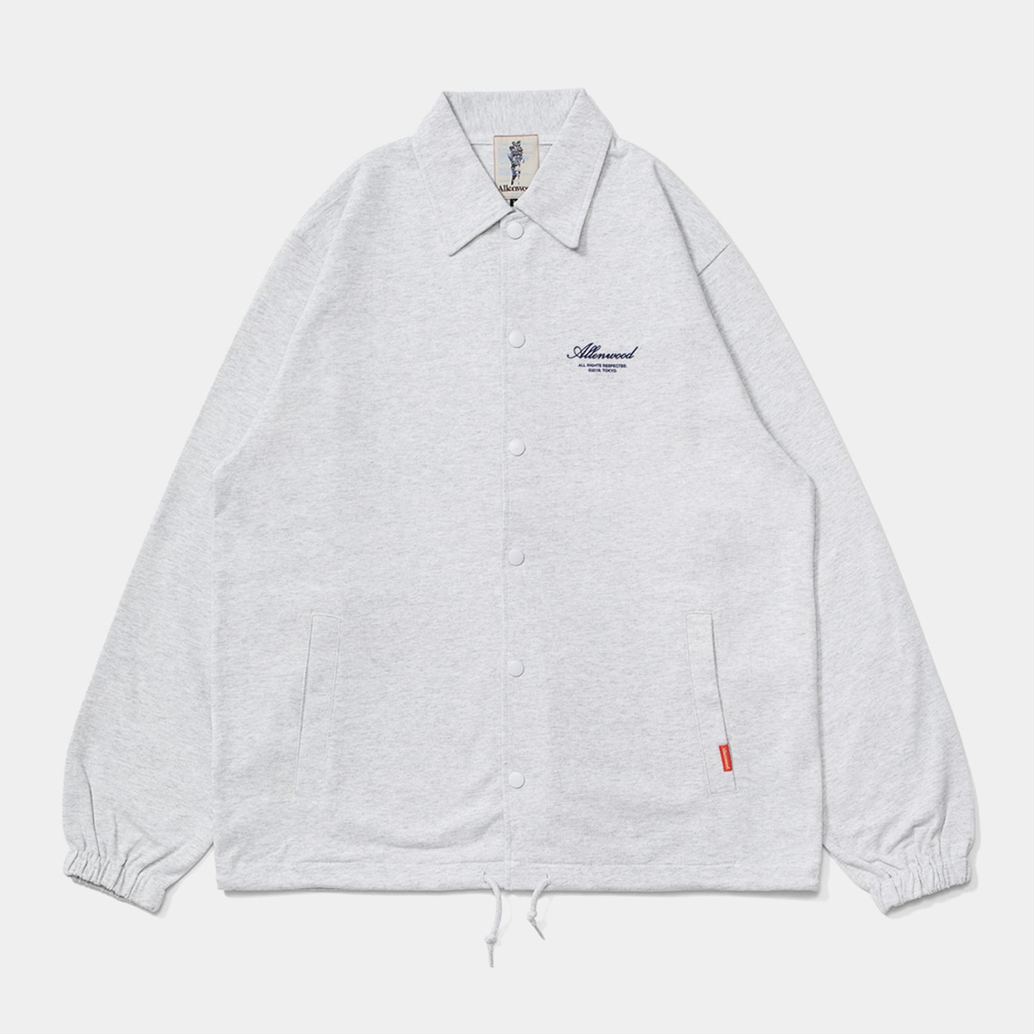 "Home" Cotton Coach Jacket [Ash Gray]
