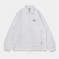 "Home" Cotton Coach Jacket [Ash Gray]