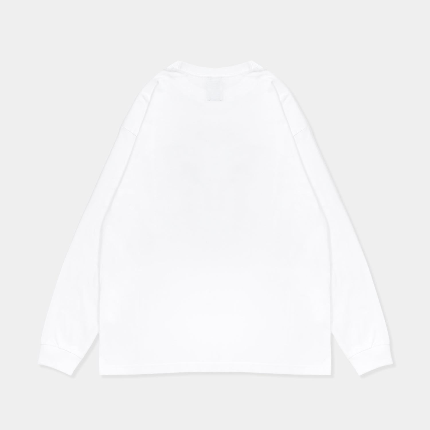 Logo L/S Tee [White]