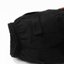 Fleece Cargo Pants [Black]