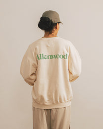 Garment Dyed Crew Sweat [Ivory]