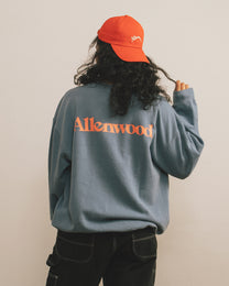 Garment Dyed Crew Sweat [Blue Jean]