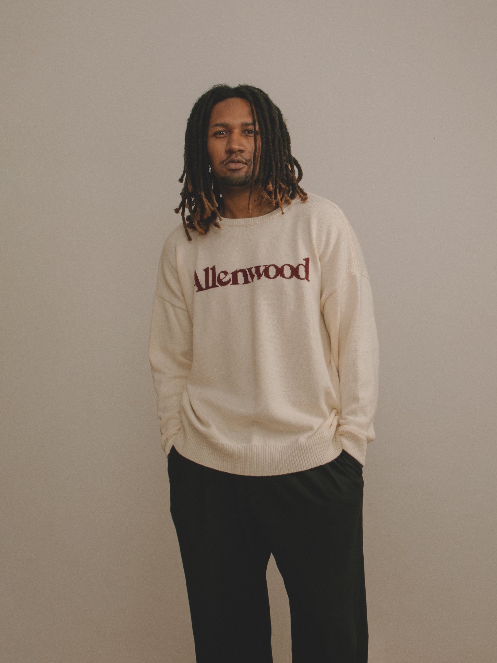 Logo Knit [Ivory]