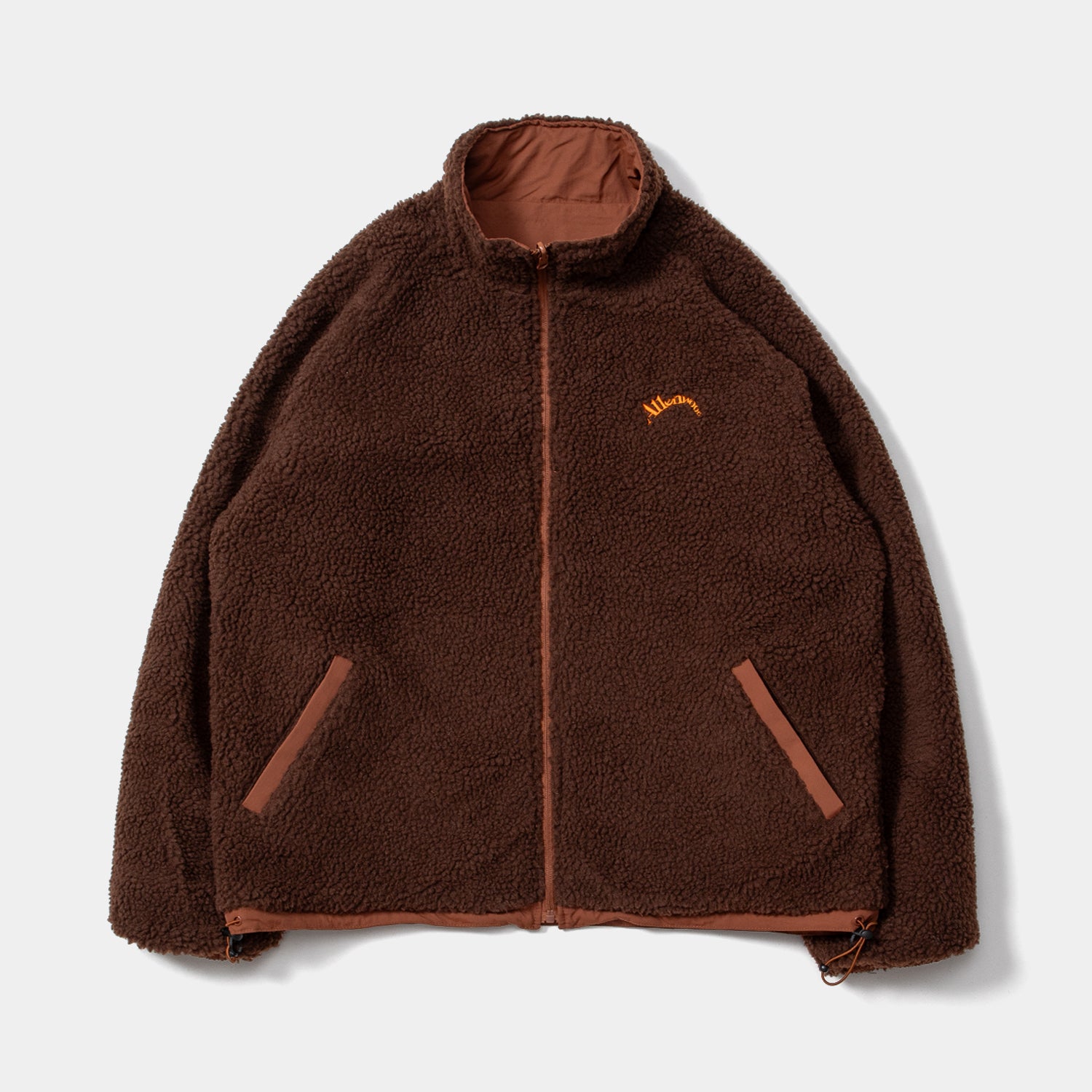 Logo Reversible Jacket [Orange/Brown]