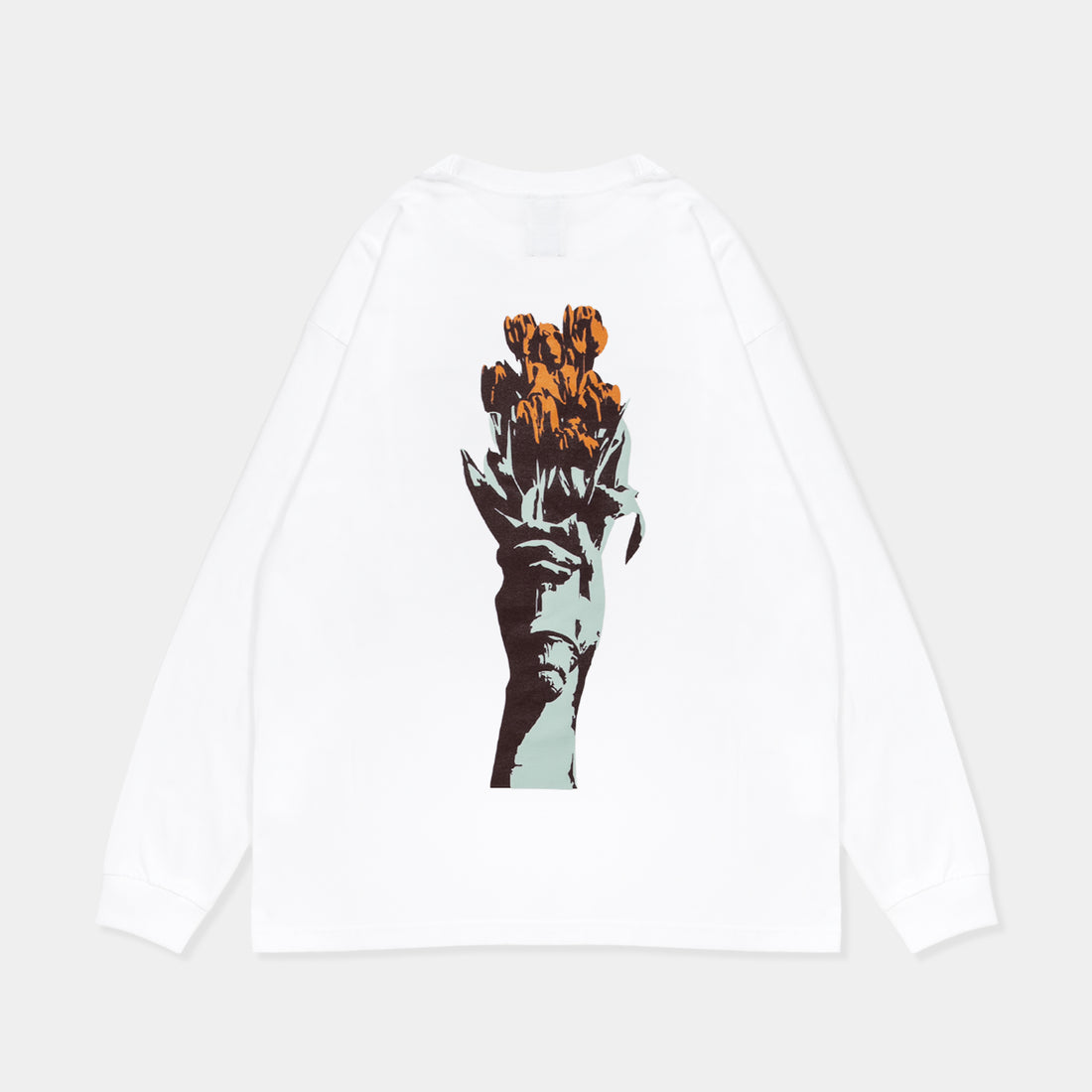 F.O.P L/S Tee [White]