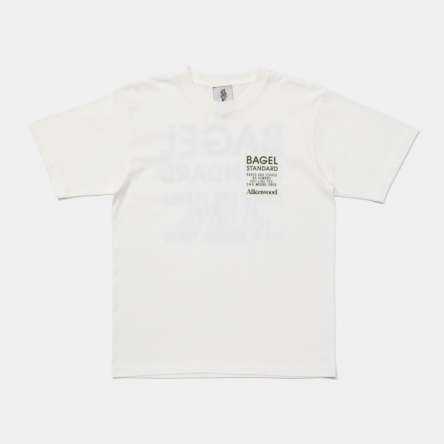 Allenwood x BAGEL STANDARD Tee [Jalapeño&amp;Cream Cheese]