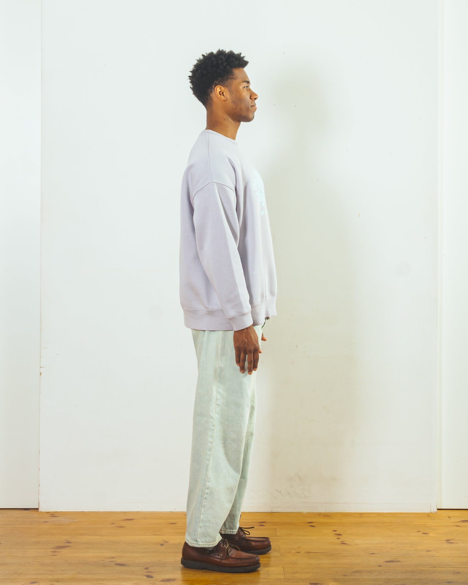 Sign of Bloom Crew Sweat [Frost Purple]